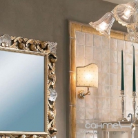 Настенное бра для ванной комнаты Lineatre Venice 39040 с абажуром цвета янтаря