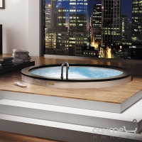 Гідромасажна ванна Jacuzzi Nova Top з панелями без змішувача (версія з оздобленням з дерева)
