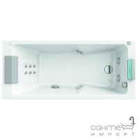 Гидромассажная ванна Jacuzzi Sharp 75 Top с Г-образной шумопоглощающей панелью без смесителя 9F43-942A Dx правая