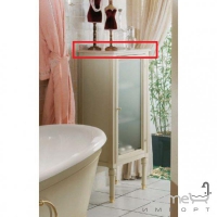Мраморная столешница для витрины или комода Lineatre Loira 84054 розовый сильвиа