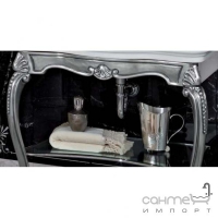 Комплект меблів для ванної кімнати Lineatre Hermitage 17/2 сусальне срібло