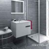 Зеркало для ванной комнаты Gamadecor URBAN 60 100117617 (G105500005) белый глянец