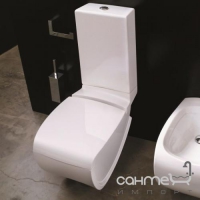 Сидіння з кришкою з мікроліфтом Hidra Ceramica Hi-Line HIZ білий