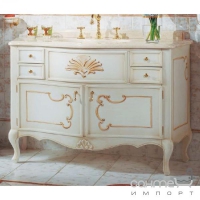 Комплект меблів для ванної кімнати Lineatre Gold 63/3 лакований патинований