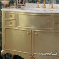 Комплект меблів для ванної кімнати Lineatre Gold 63/9 сусальне золото