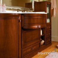Комплект меблів для ванної кімнати Lineatre Tudor 65/1 черешня антикваріато
