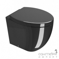 Сидіння з кришкою, Soft-close GSI Modo MS7520C (чорний глянсовий)