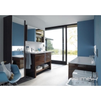 Акриловая ванна прямоугольная 170х75 для мебельных панелей Duravit 2nd floor 700080