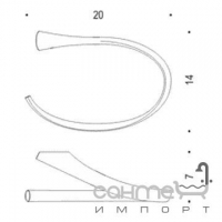 Кольцо для полотенец Colombo Land B2831