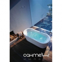 Акриловая ванна овальная 180х80 встраиваемая или для облицовки панелями Duravit Starck 700009