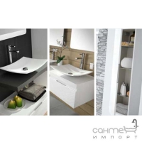 Комплект мебели для ванной Salgar Versus White 800 Double
