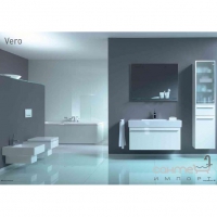Акрилова ванна прямокутна 170х70 вбудована або для облицювання панелями Duravit Vero 700132 права