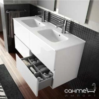 Комплект мебели для ванной комнаты Salgar Combi 1200 Black Double