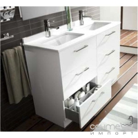 Комплект мебели для ванной комнаты Salgar Corus 1200 Double White