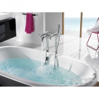 Напольный смеситель для ванны с автоматическим переключателем Roca Loft A5A2743C00 Хром