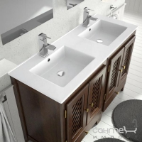 Комплект меблів для ванної кімнати Salgar Rustico Walnut 1200 Double