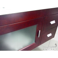 Комплект мебели для ванной комнаты CRW GSP3110 бордовый