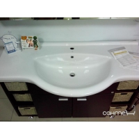 Комплект меблів для ванної кімнати CRW GSP04 (бордовий)