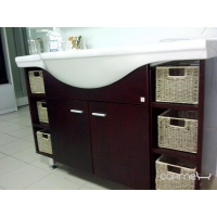 Комплект мебели для ванной комнаты CRW GSP04 (бордовый)