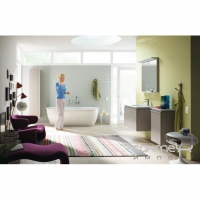 Тумбочка подвесная 60 для умывальника 049963, 1 выдвижной ящик Duravit Darling New DN 6460 в цвете