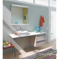 Тумбочка подвесная 60 для консоли, 1 выдвижной ящик Duravit Darling New DN 6772 в цвете