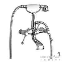 Змішувач для ванни з душовою лійкою та шлангом Giulini G Lotus F0500 Хром