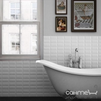Керамічна плитка декор EQUIPE Metro Cabernet White 45x30