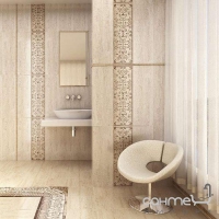 Плитка Kerama Marazzi A20673349 Декор Клермон 1/4 троянда