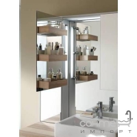 Стенка зеркальная 133 для 045260, раковина справа Duravit Mirrorwall MW 9827 в цвете