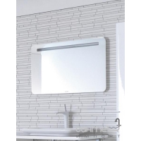 Зеркало с подсветкой подвесное 100 люминесцентное Duravit Puravida PV 9422 85 белый глянец
