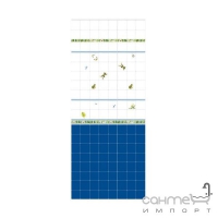 Плитка Kerama Marazzi 1242 Сезоны темно-коричневый, полотно 30х40 из 12 частей 9,9х9,9