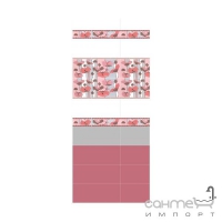 Плитка Kerama Marazzi Міські квіти 4563 Балада рожевий