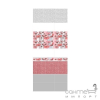 Плитка Kerama Marazzi Городские цветы 4563 Баллада розовый