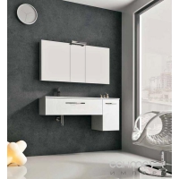 Комплект мебели для ванной комнаты Royo Group Bannio Play 120 set 9, белый