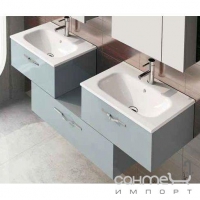 Комплект мебели для ванной комнаты Royo Group Bannio Play 150 set 12, белый