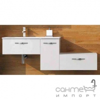 Комплект меблів для ванної кімнати Royo Group Bannio Play 150 set 13, білий