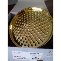 Смеситель для ванны с душевой колонной Emmevi Deco Ceramic OR12161181 золото 