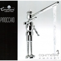 Змішувач для раковини з донним клапаном Emmevi Pinocchio CR1883 хром