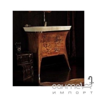 Комплект мебели для ванной комнаты Godi CT-32 красный дуб