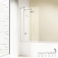 Двухпанельная шторка для ванной Huppe Design elegance 8E2001