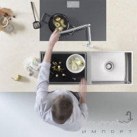 PIVOT, смеситель для кухни Dornbracht Kitchen Tara Ultra 33845875-06 Платина Матовая