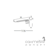 Комплект мебели для ванной комнаты Royo Group Bannio Vitale 120 Set 8 в цвете