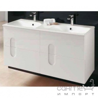 Комплект мебели для ванной комнаты Royo Group Bannio Swift 120 Set 8 белый