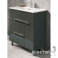 Комплект меблів для ванної кімнати Royo Group Bannio Confort 70 39 Set 2 зелений антрацит