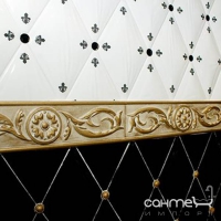 Плитка керамическая вставка Cevica LOFT BOTON CORONA GOLD
