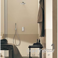 Встраиваемый термостат для ванны/душа с двухходовым переключателем Fantini Nostromo 42 ** E423B Белый, Черный