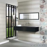 Плитка керамическая фриз Porcelanite DOS 7010 CENEFA DESEO GRIS