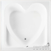 Ванна квадратная Rak Ceramics Heart (белая )