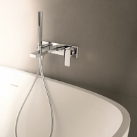Змішувач для ванни з душовим гарнітуром Fantini Mint 34 02 F021B
