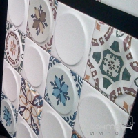 Плитка керамическая декор Mayolica Vintage PARIS MOON 20х20